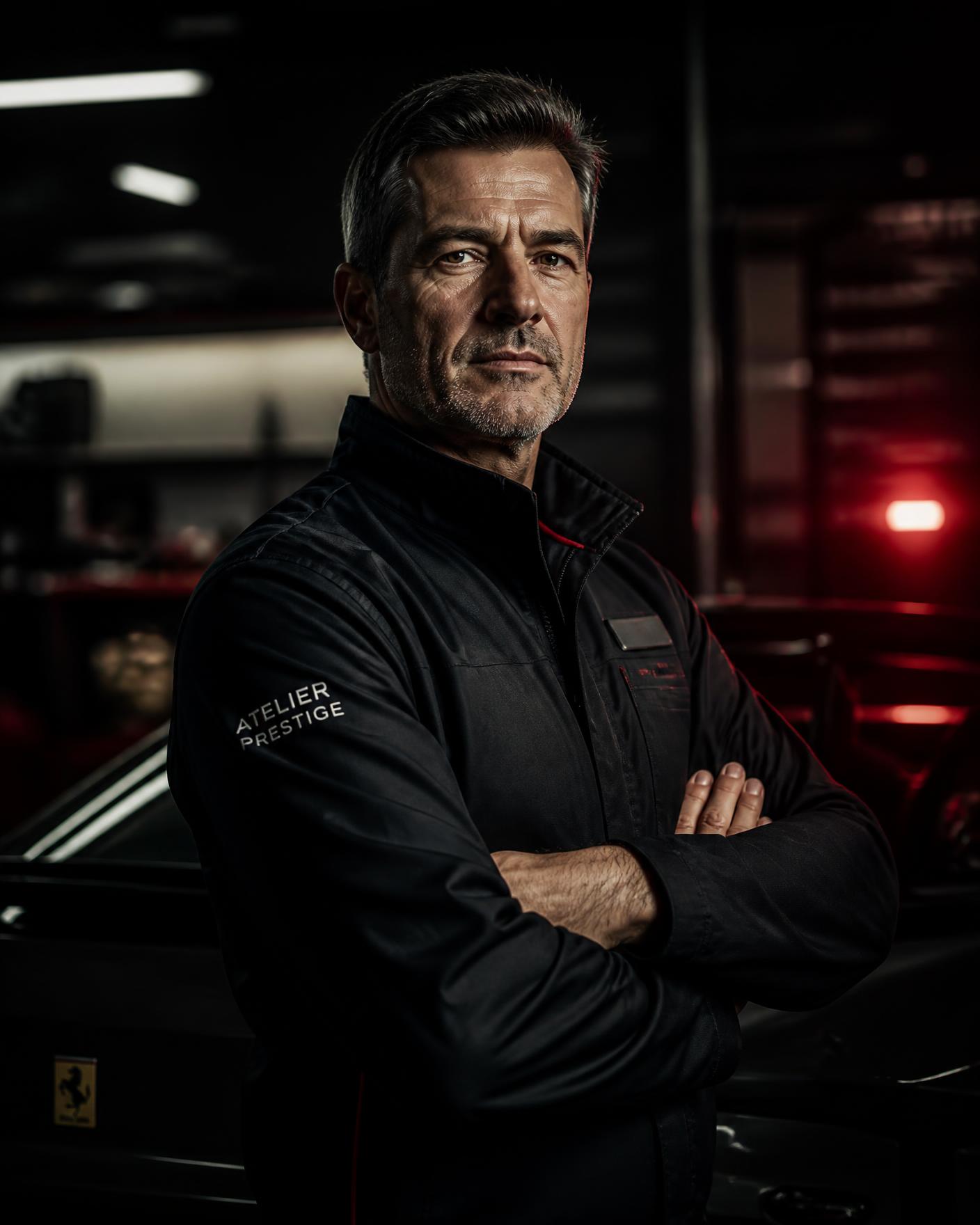 Pierre Castel, fondateur du garage Pontiac à Carcassonne